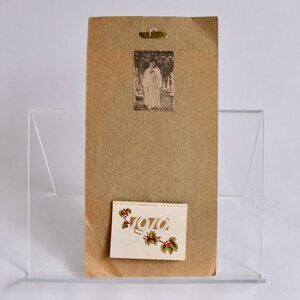 Antique 1916 Tiny Wall Calendar with Image